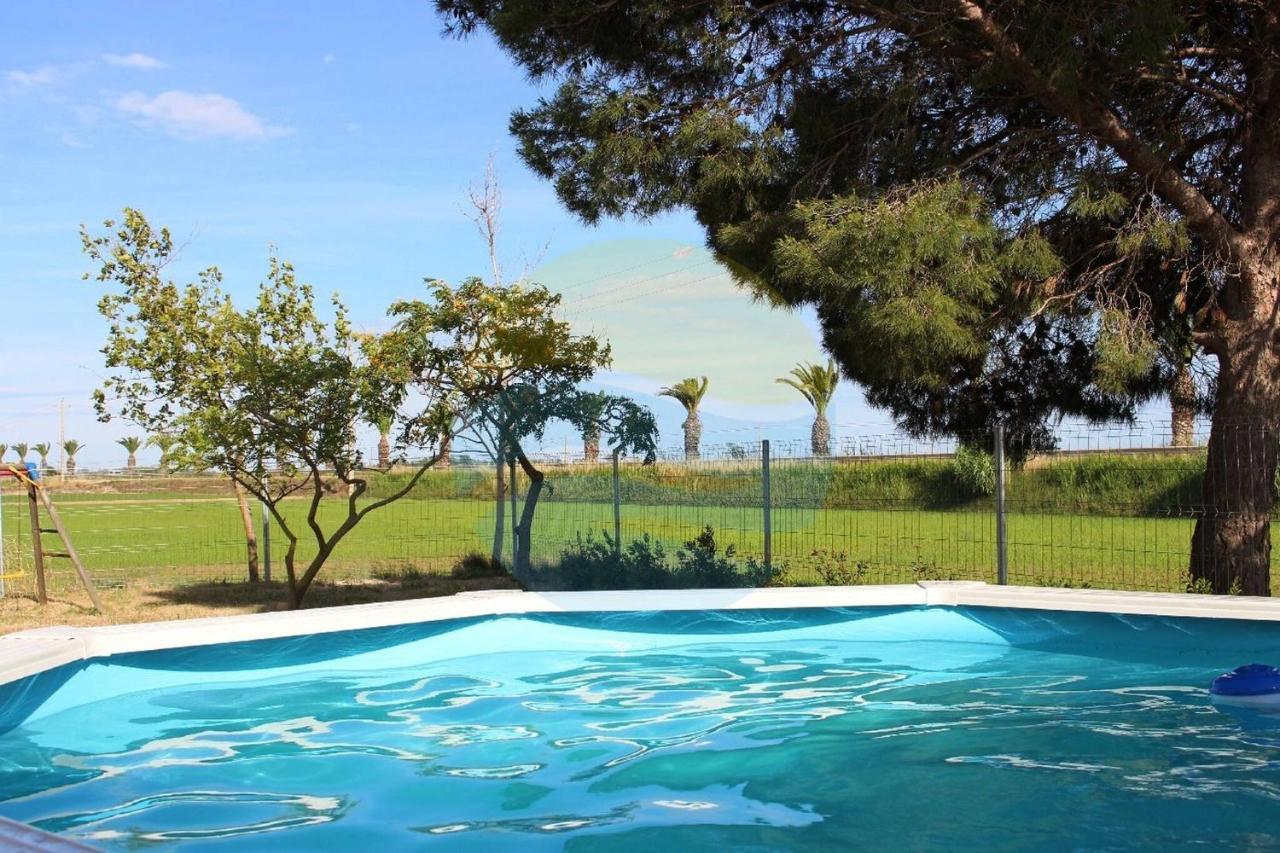 Quet - Casa Rural Con Piscina Privada En El Delta Del Ebro - Deltavacaciones Deltebre Eksteriør bilde