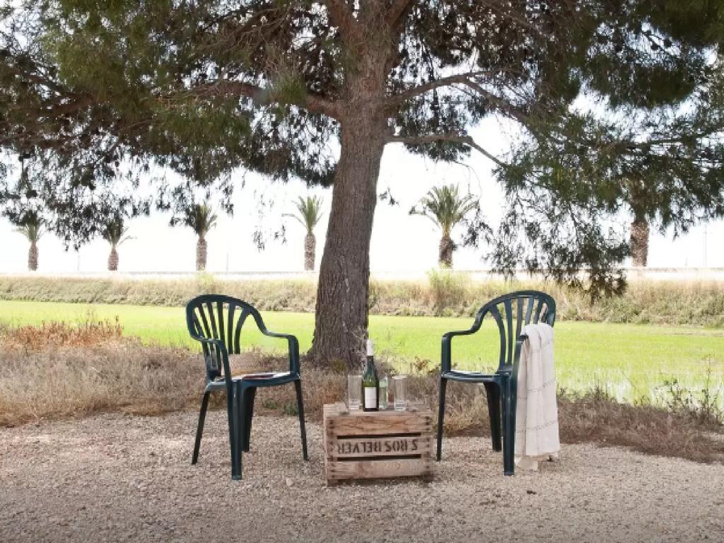 Quet - Casa Rural Con Piscina Privada En El Delta Del Ebro - Deltavacaciones Deltebre Eksteriør bilde